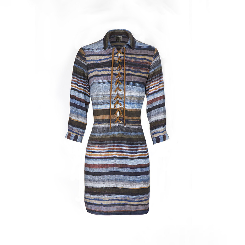 A Woman Dress After Ghost Mannequin Service