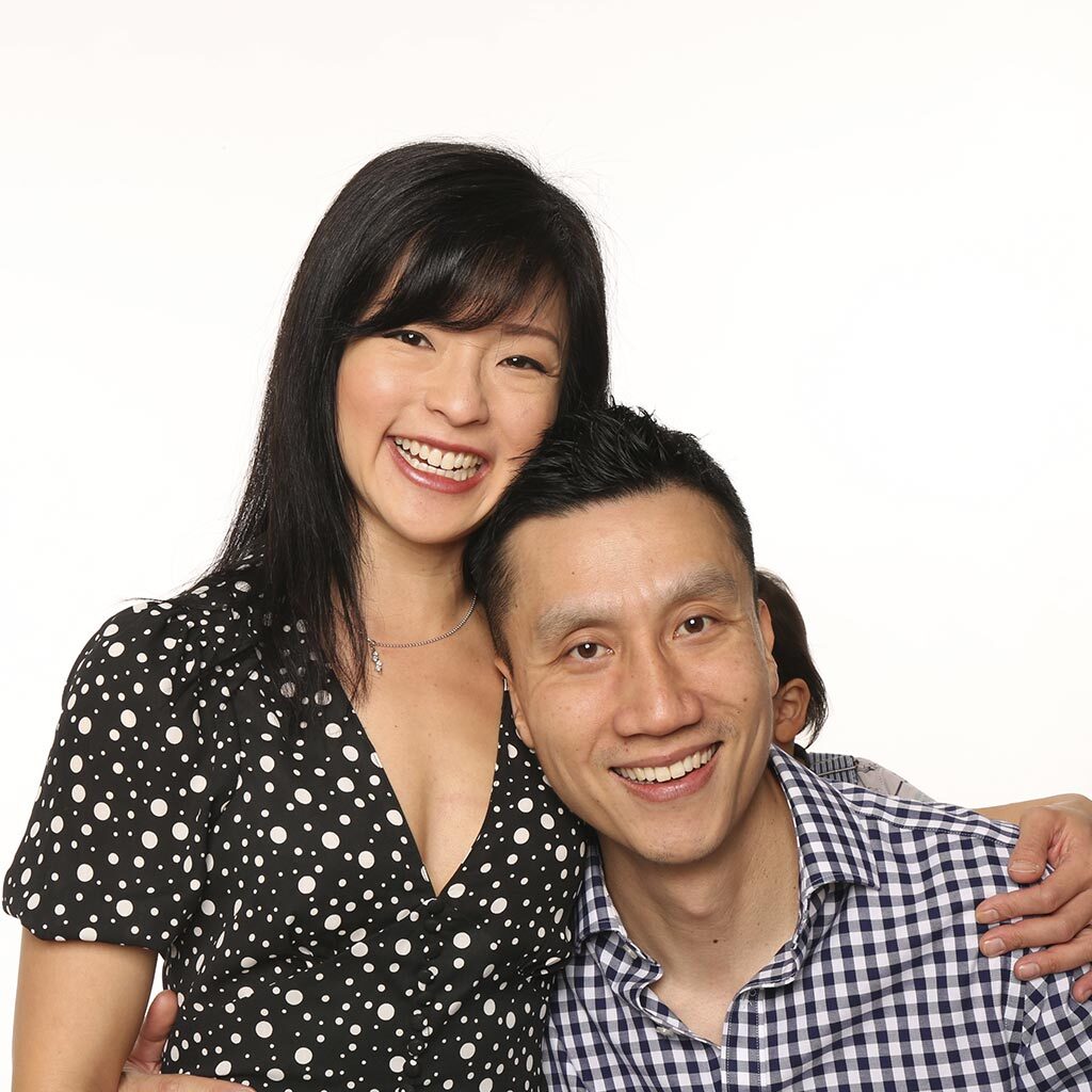 A Beautiful Couple Is Smiling Before Background Removal Services