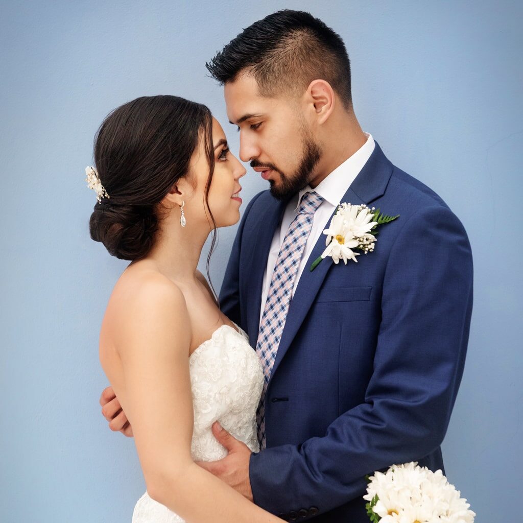 After - Wedding Photo Stray Hair Removal
