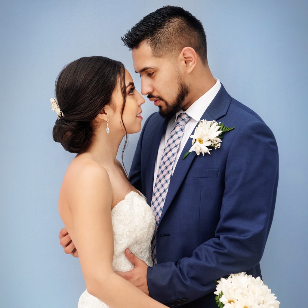 After - Wedding Photo Stray Hair Removal