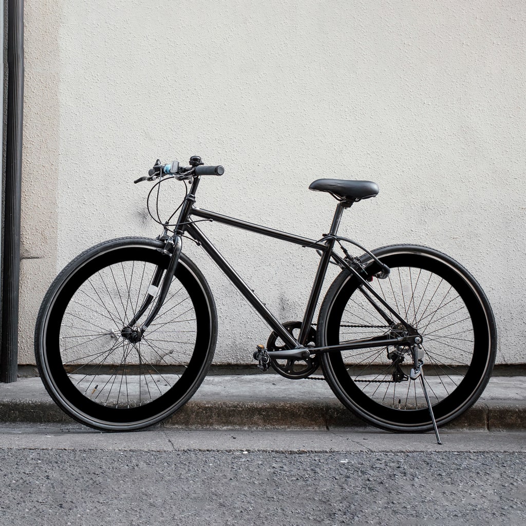 A Bicycle Before Background Removal Services