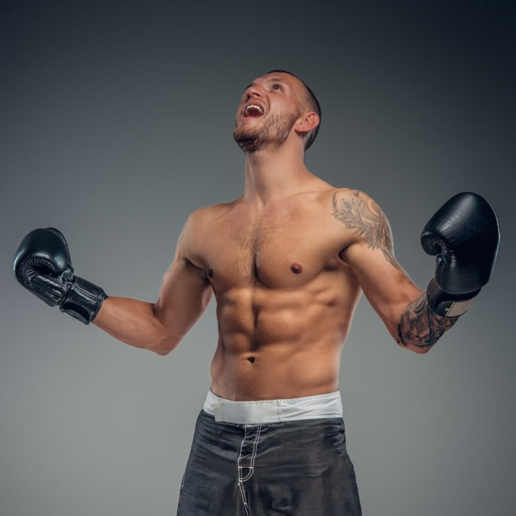 A Boxer Before Body Photo Retouching Services
