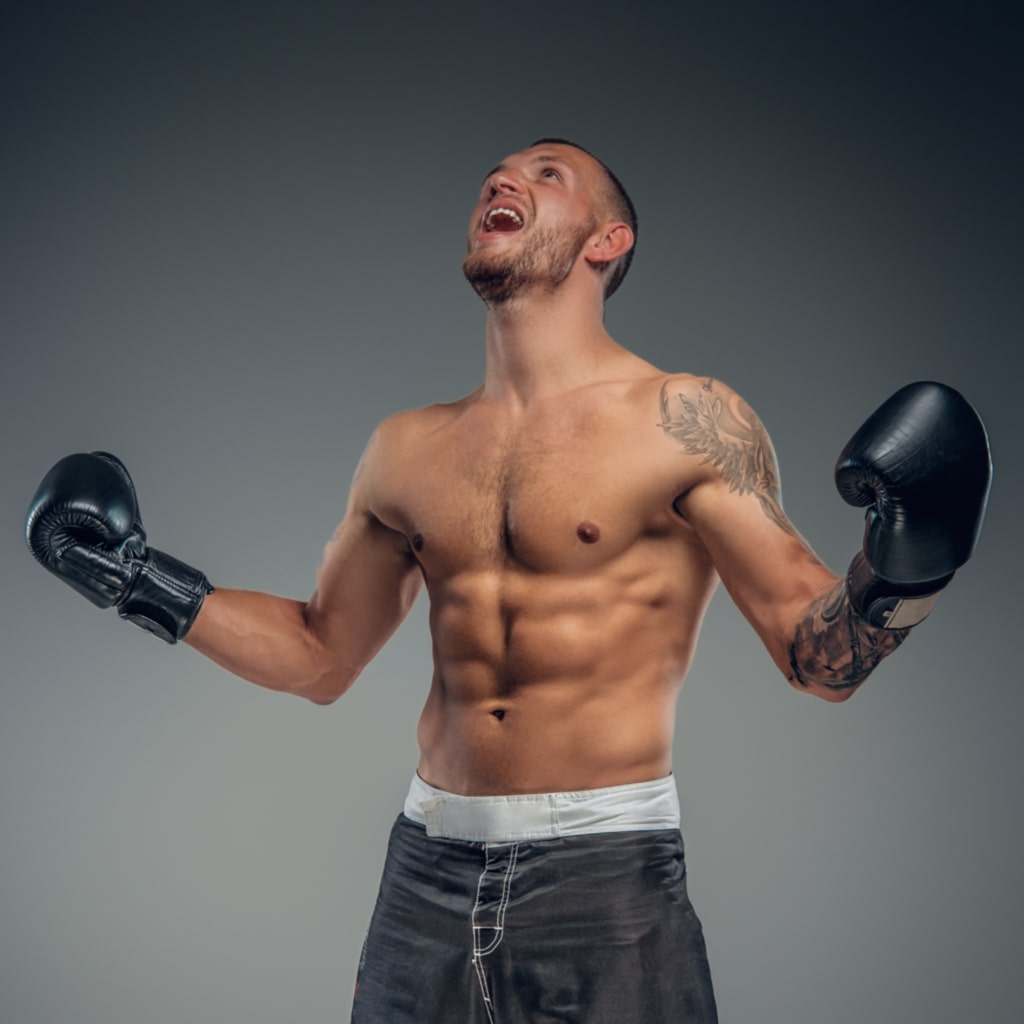 A Boxer Before Body Photo Retouching Services