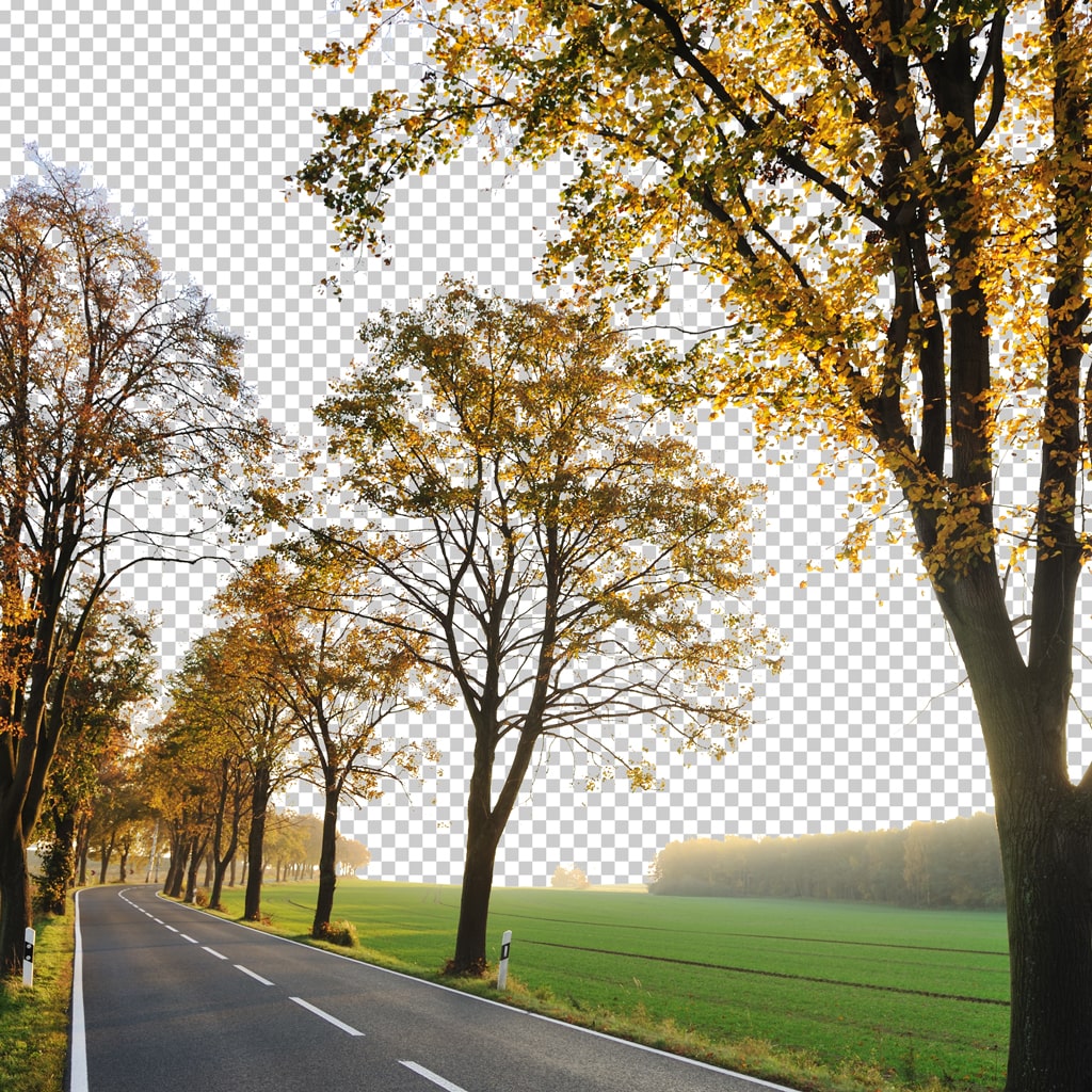 A Scenery After - Image Masking Services