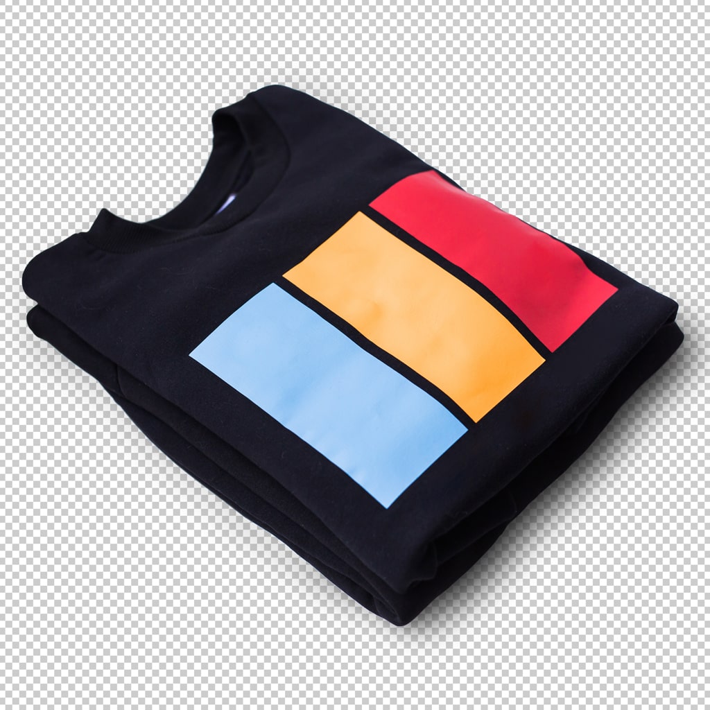 A T-Shirt After Product Photo Background Removal Service
