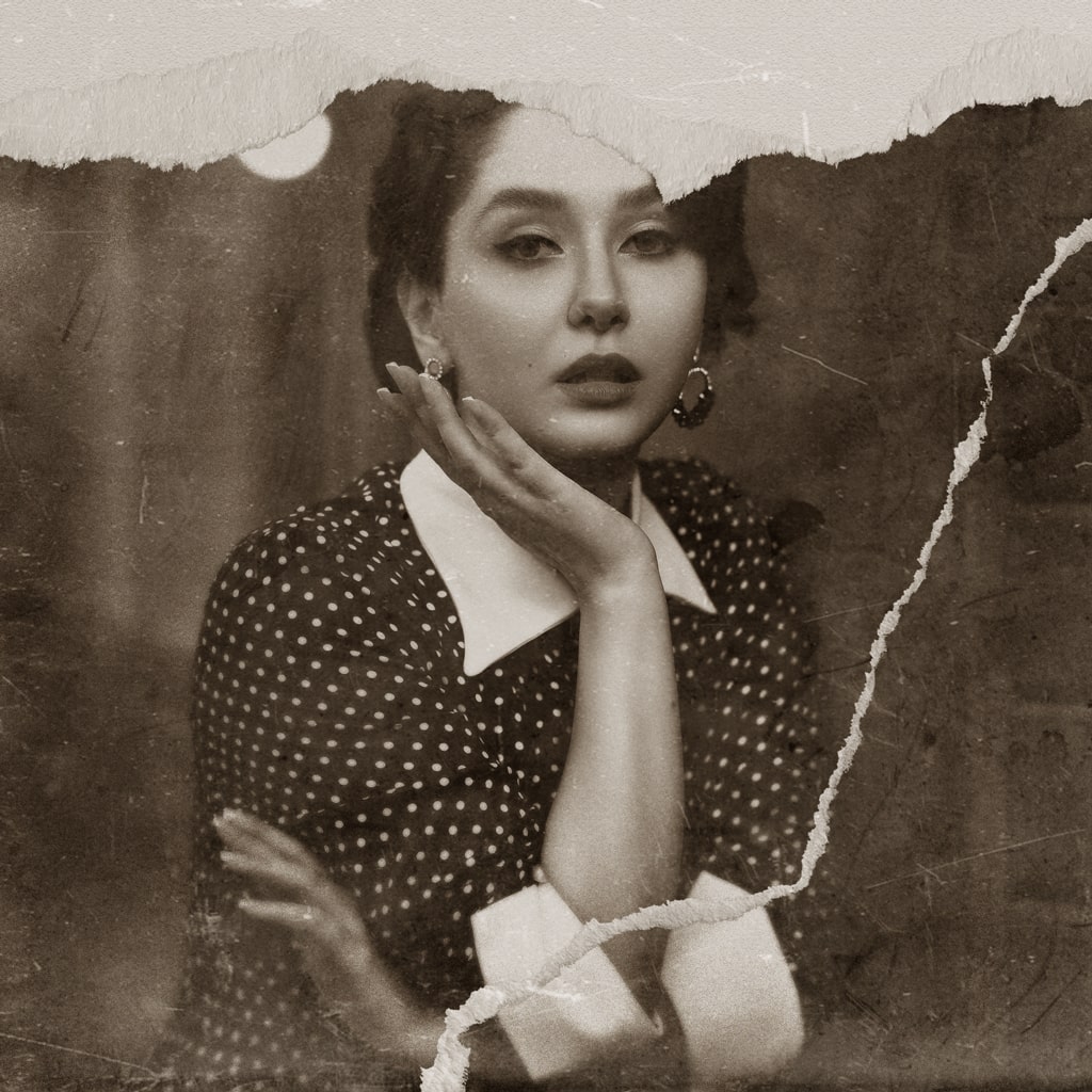 A Woman Before Recreate and Restore Missing Pieces