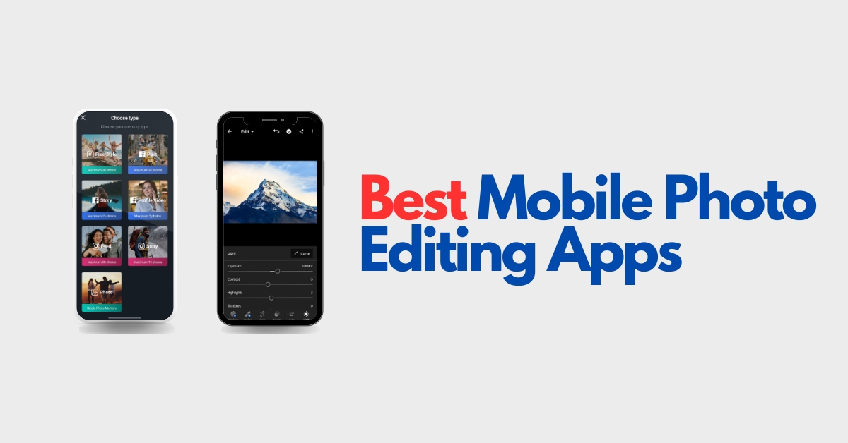 Best Mobile Photo Editing Apps Featured Image