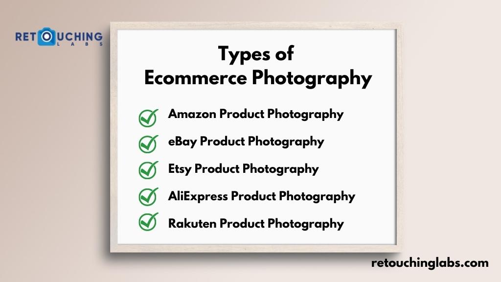 Types of eCommerce Photography