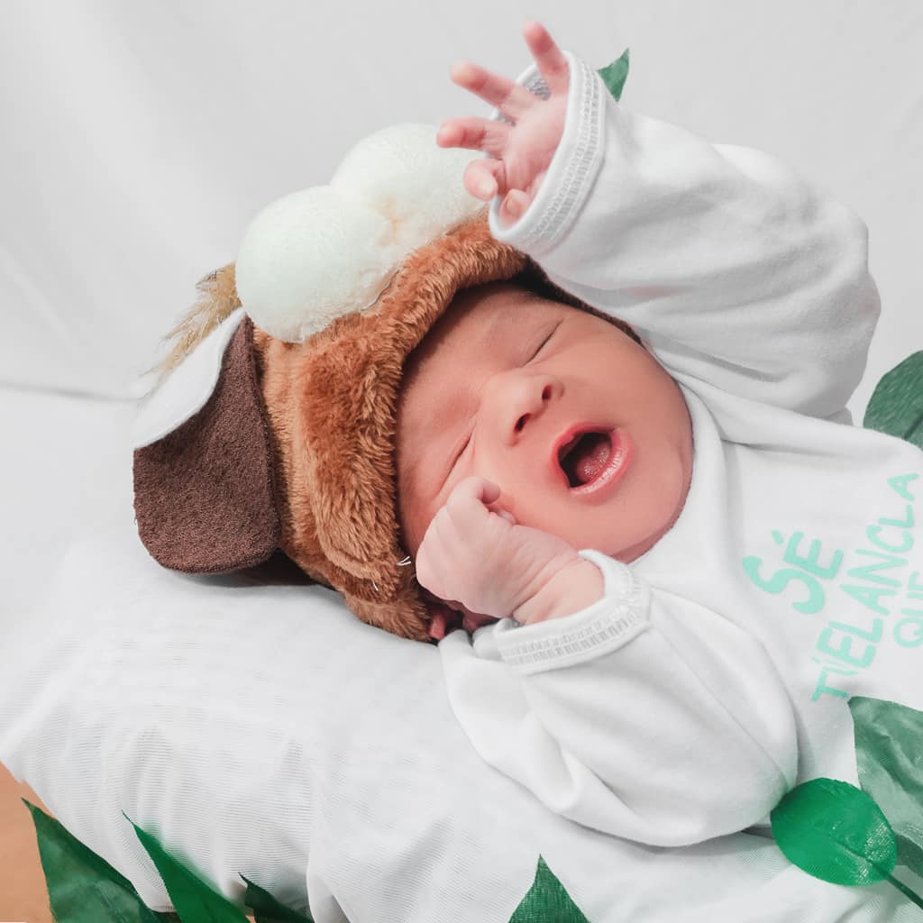 After Newborn Photo Retouching Services for Photographers