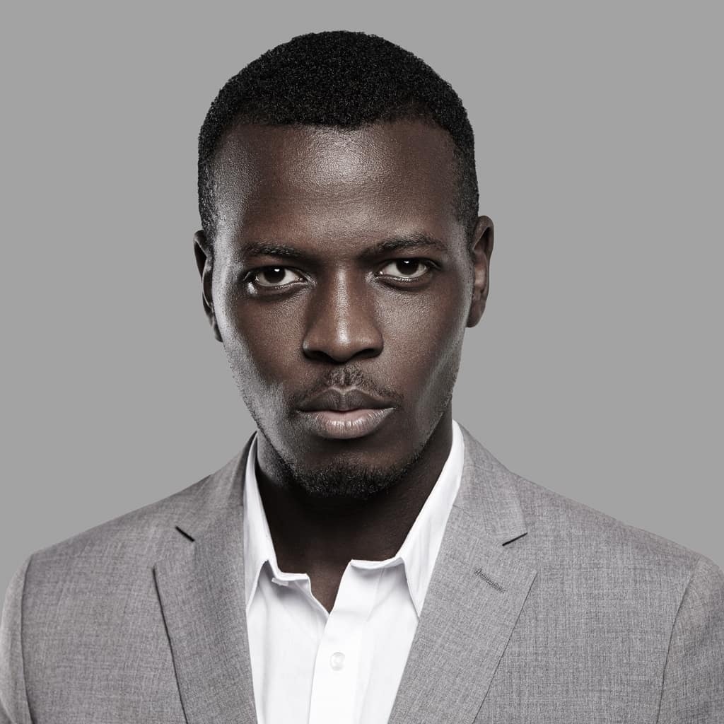 A Man Before Headshot Retouching Services