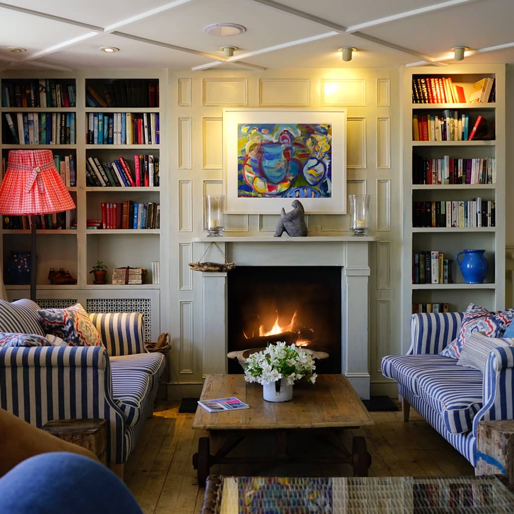 After Adding Fire to Fireplace