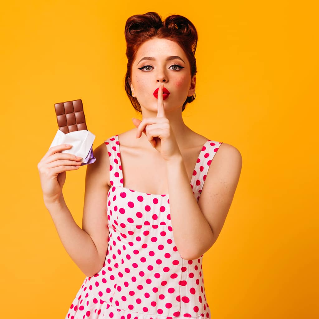 Before Pin-up Effect Photo Editing