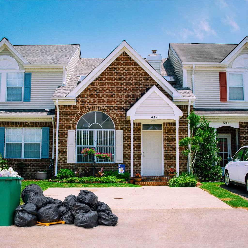 Before Real Estate Dust and Garbage Edit Services