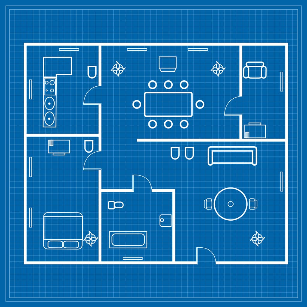 Before Real Estate Floor Plan Redraws