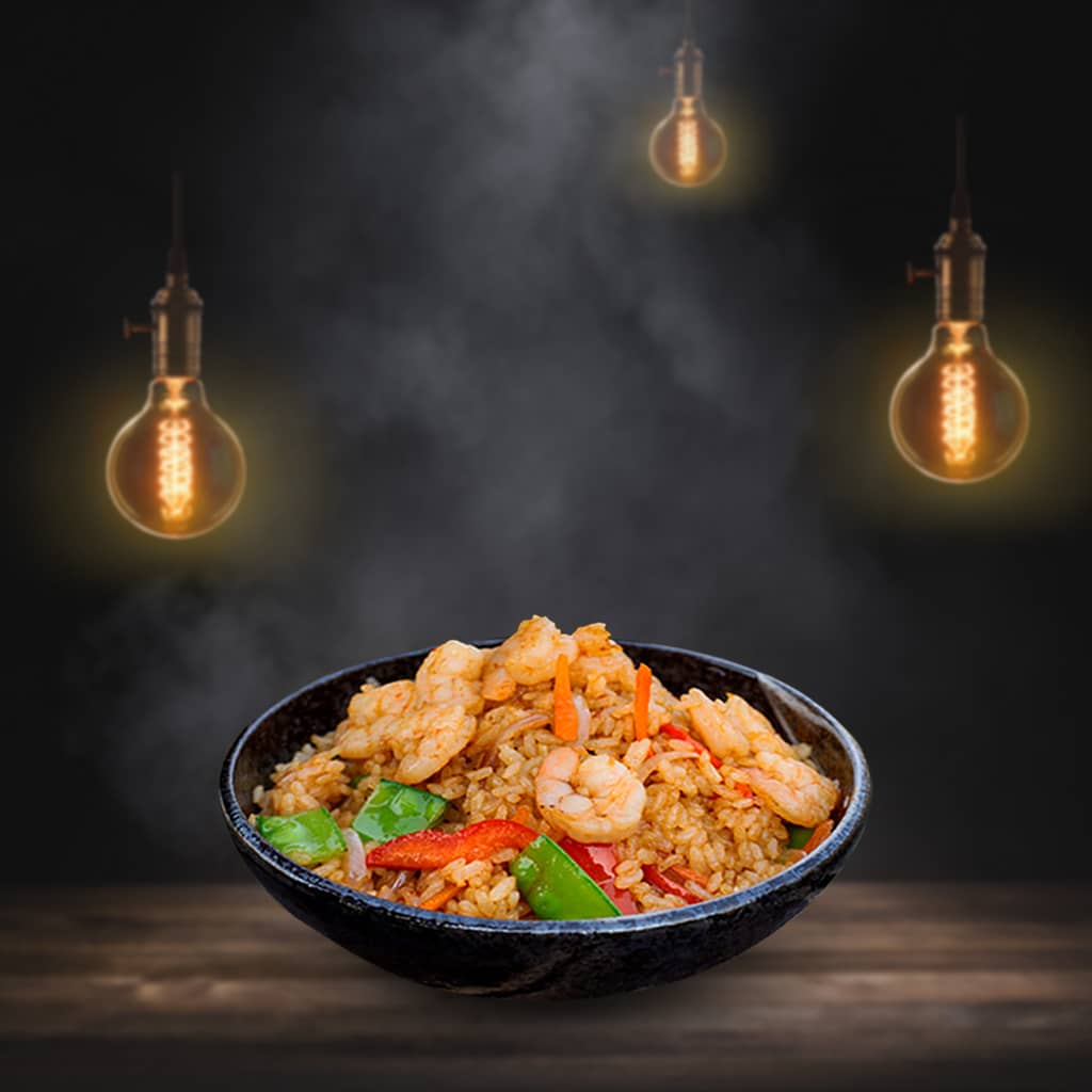 Rice Bowl After Food Photo Retouching Services