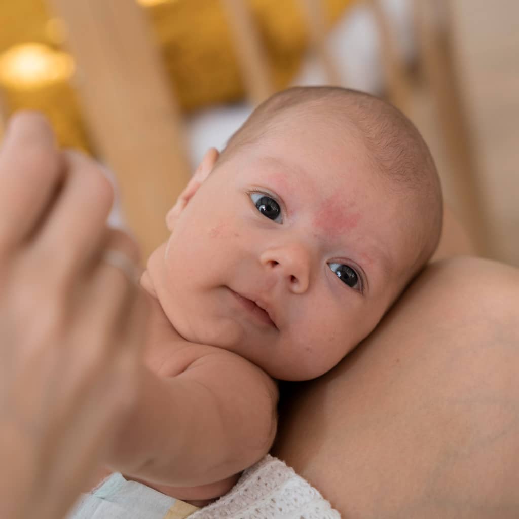 Before High-End Newborn Photo Retouching Services