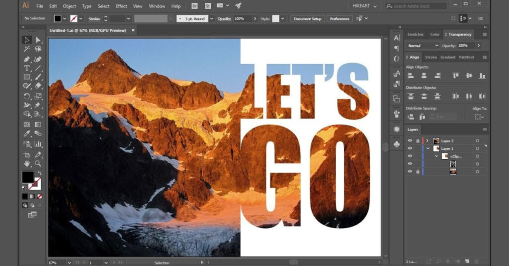 Image Masking in Illustrator