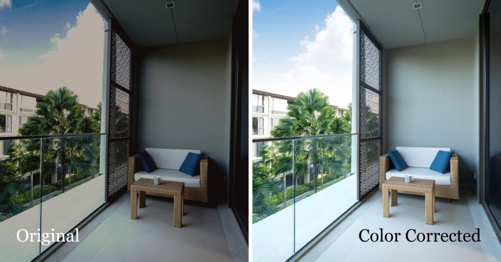 Real Estate Photo Color Correction