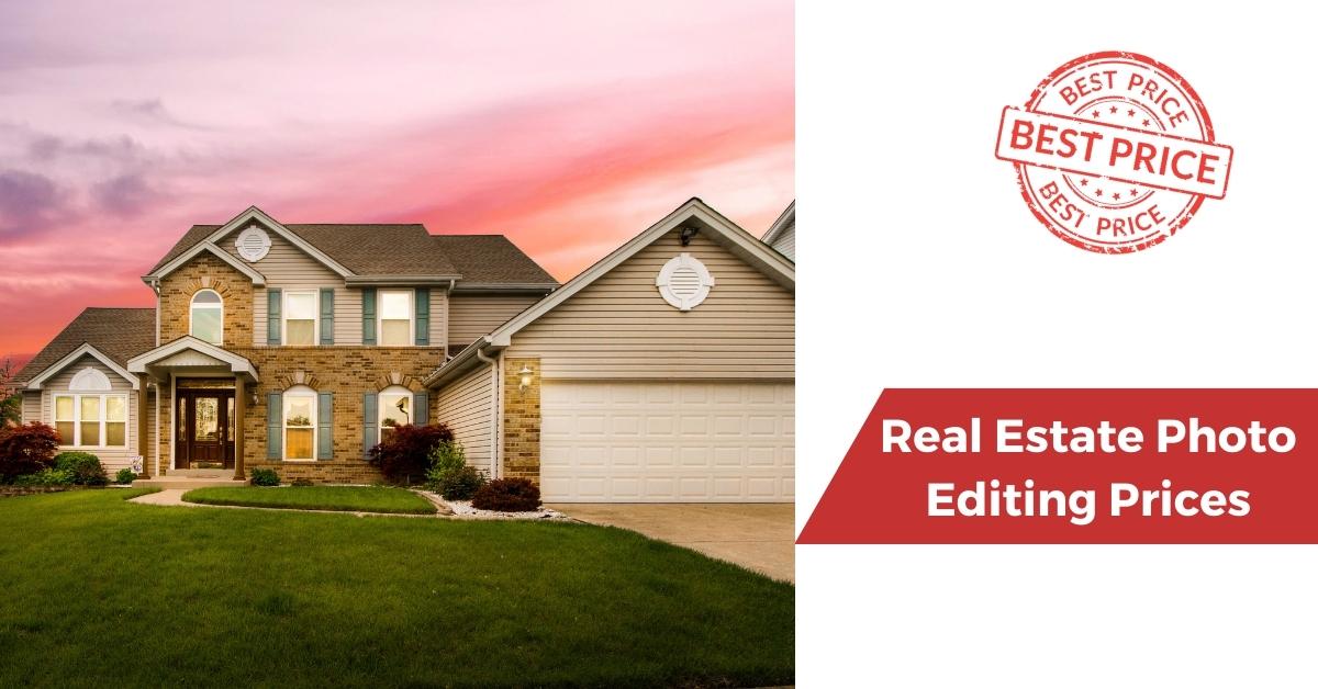 Real Estate Photo Editing Prices