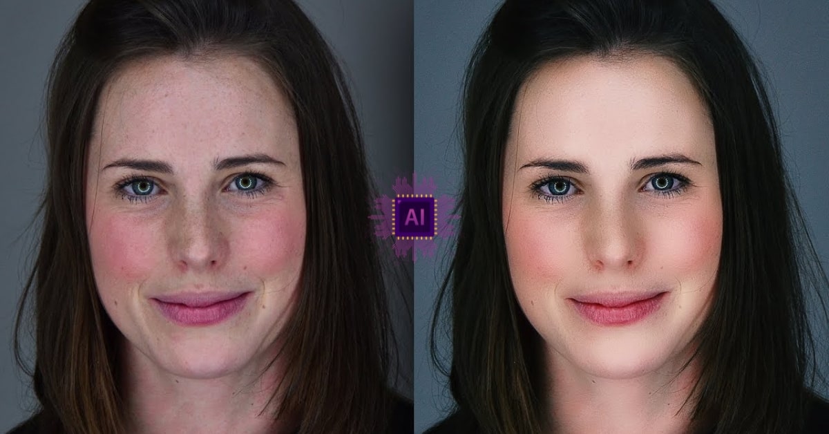 AI Skin Retouching