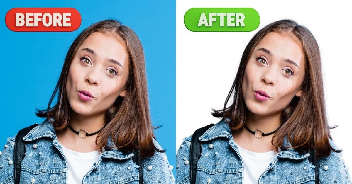 Background Removal Before And After