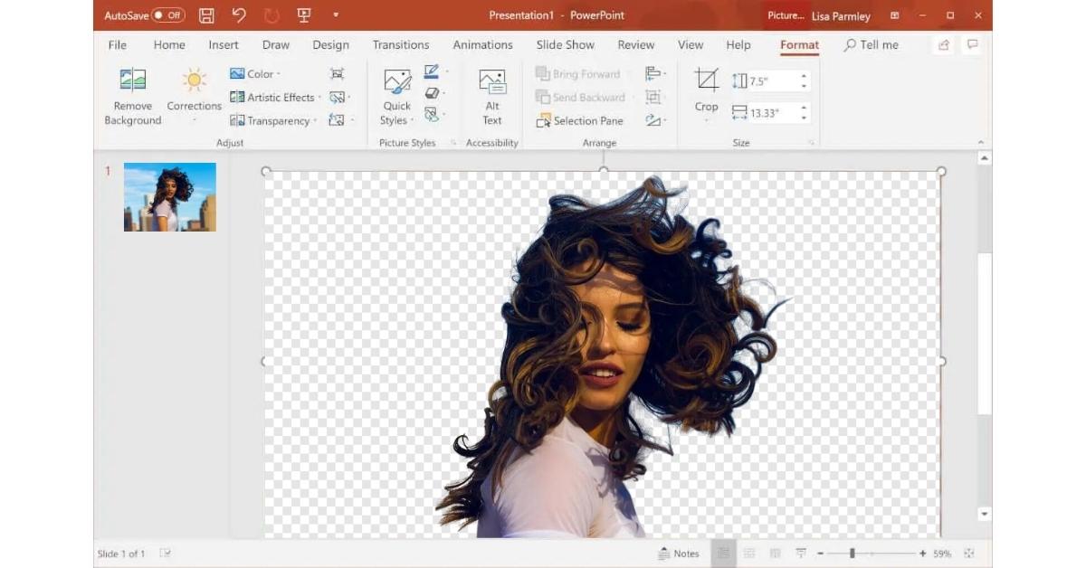 Background Removal in PowerPoint