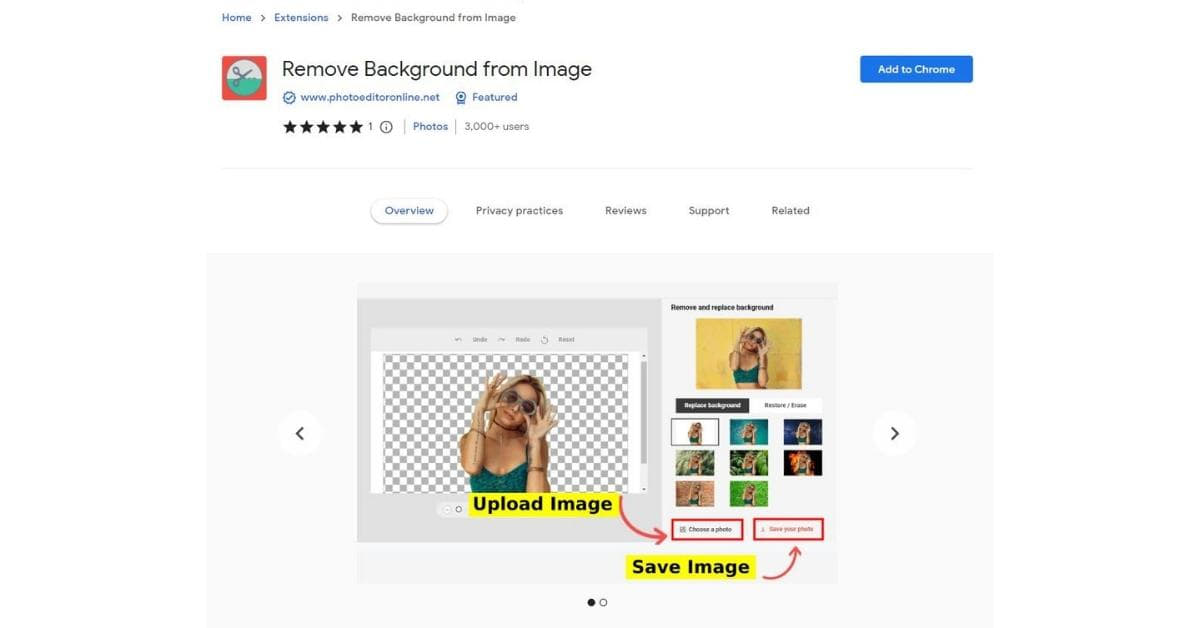 Background Remover Extension