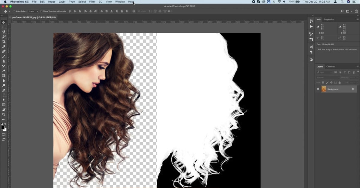 Clipping Mask Photoshop Shortcut