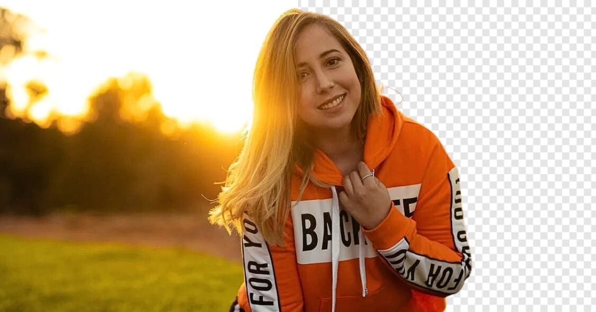 Clipping path delete background
