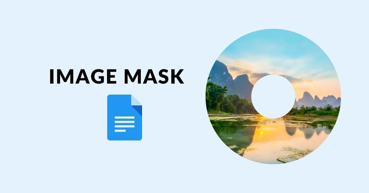 Mask Image Google Docs