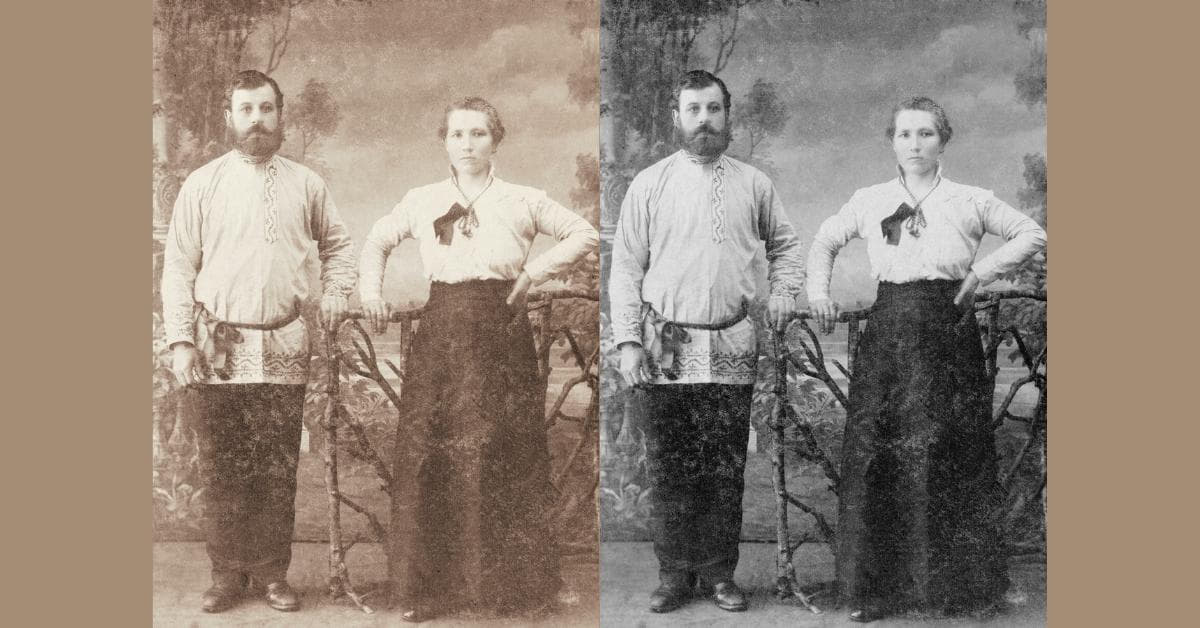 Old Photo To New Photo In Photoshop
