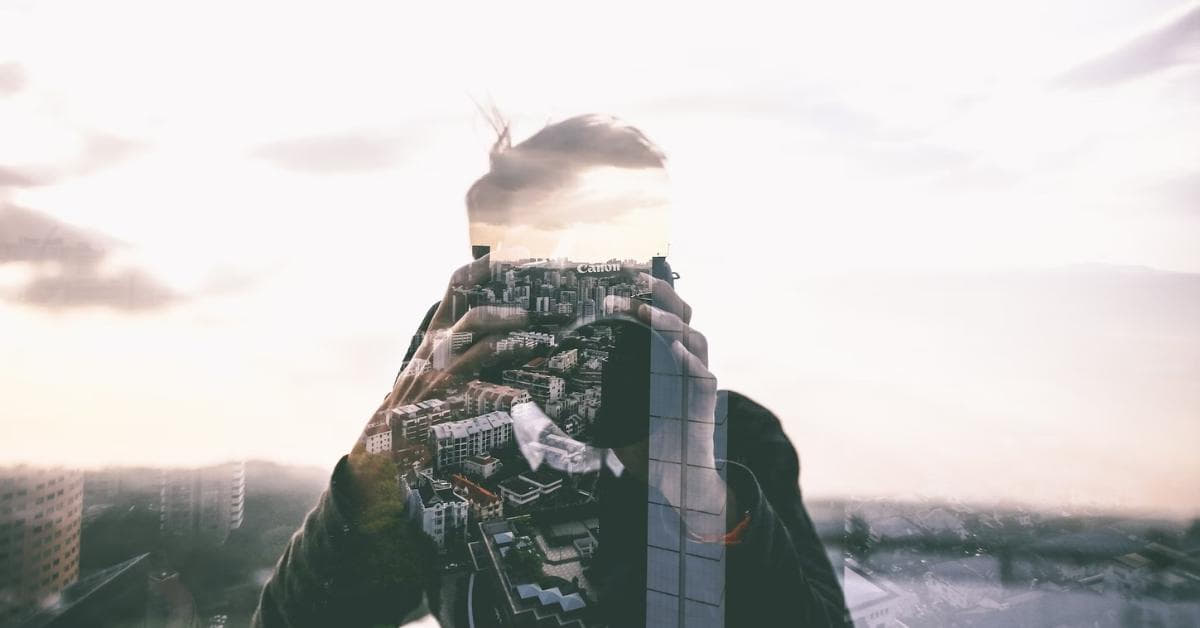 Photo Manipulation Double Exposure