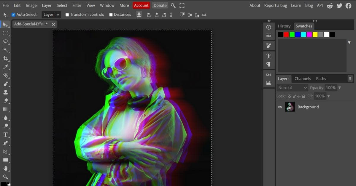 Photo Manipulation Editor