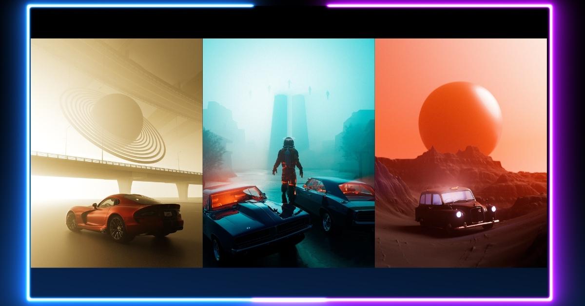 Photo Manipulation With Car