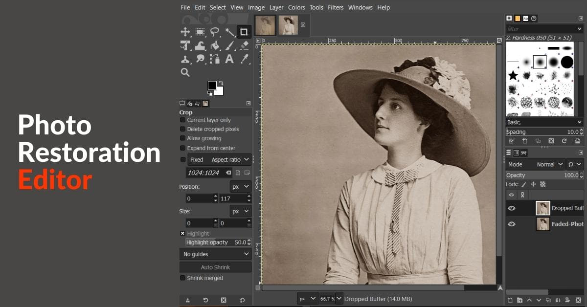 Photo Restoration Editor