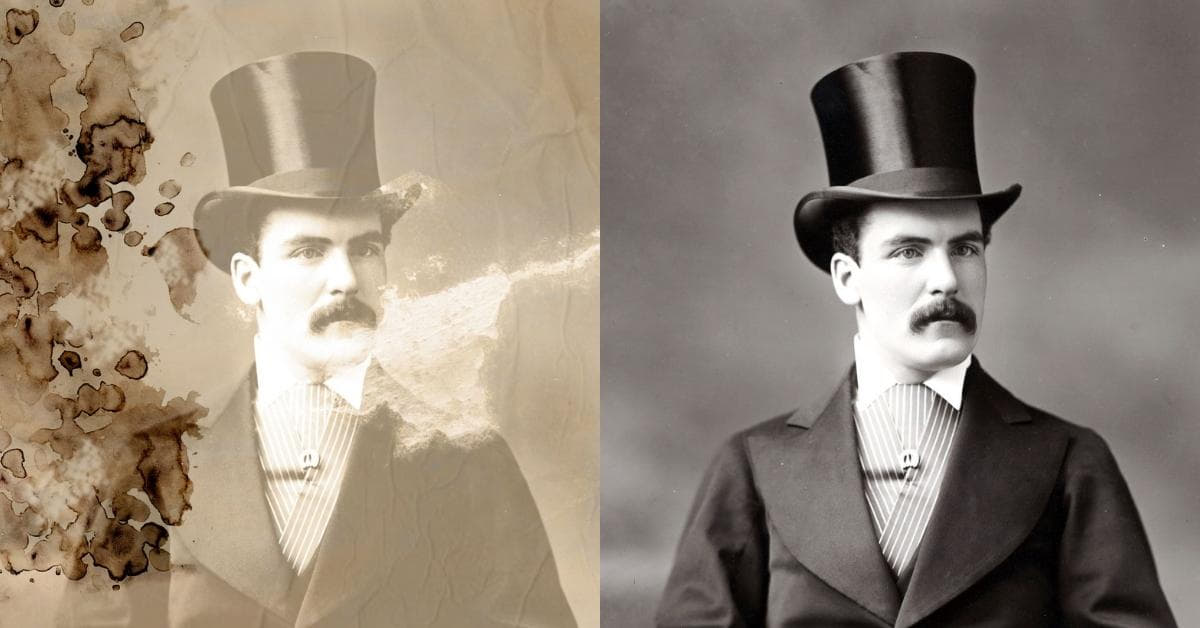 Photo Restoration Water Damage