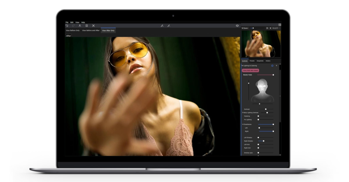 Retouching for Windows