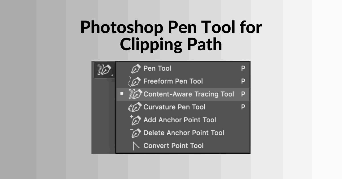 Photoshop Pen Tool For Clipping Path