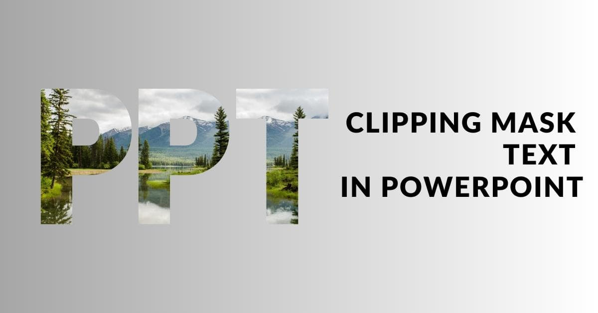 Powerpoint Clipping Mask Text