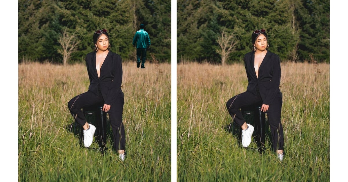 Remove People from Background
