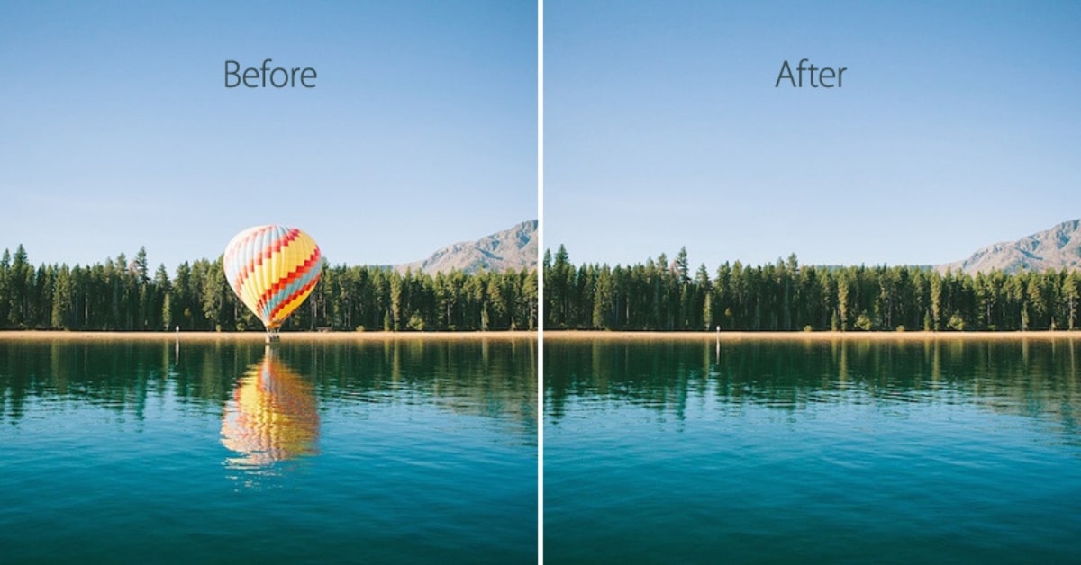 Retouch and Remove Objects from an Image