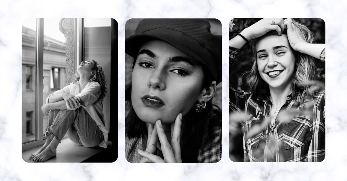 Retouching Black and White Photos