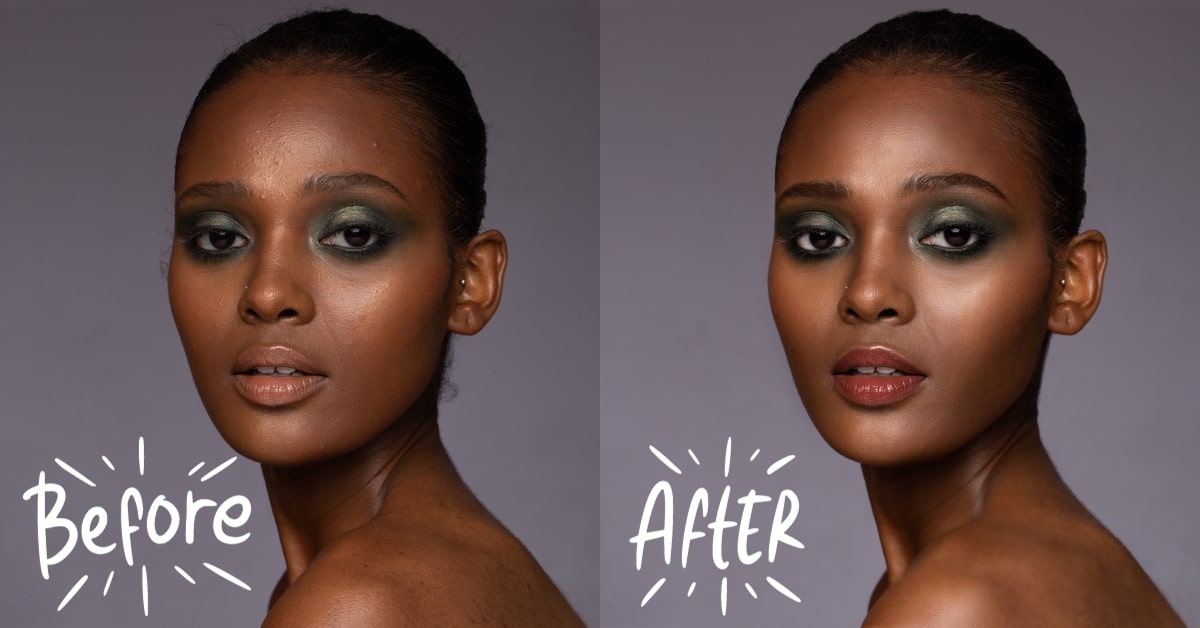 Retouching Image