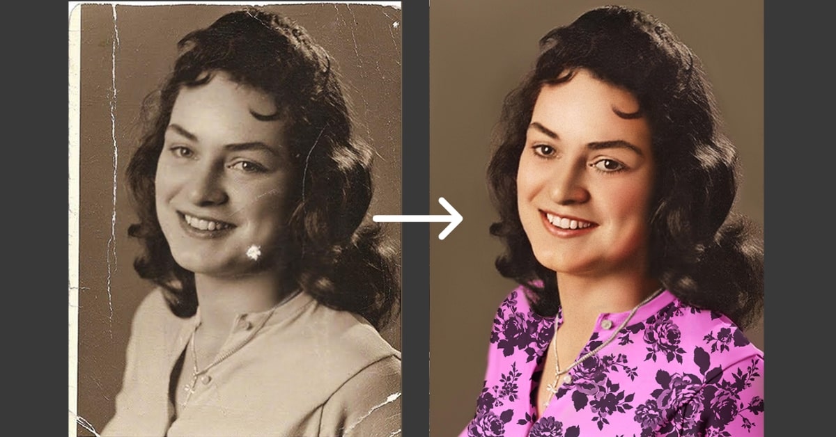 Retouching Old Images