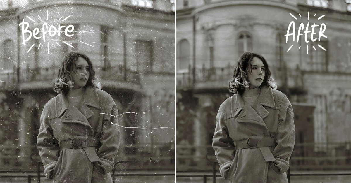 Retouching Old Photos in Photoshop