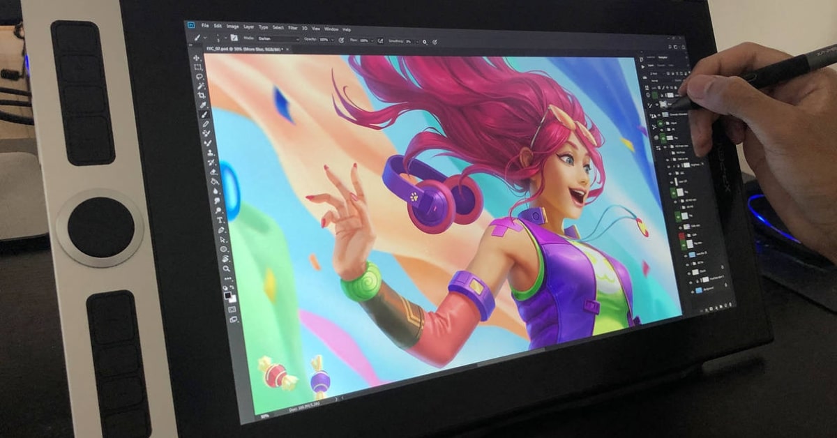 Retouching Tablet