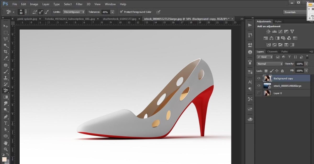Clipping Paths in Photoshop