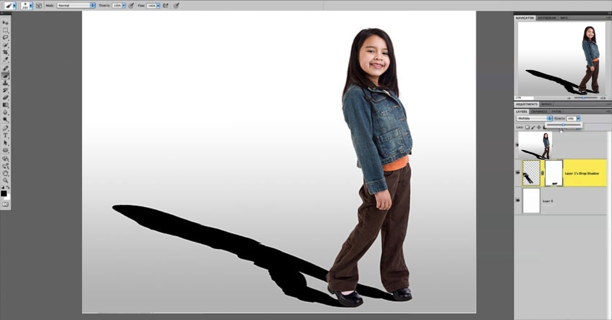 Adding Realistic 3D Shadows to Images