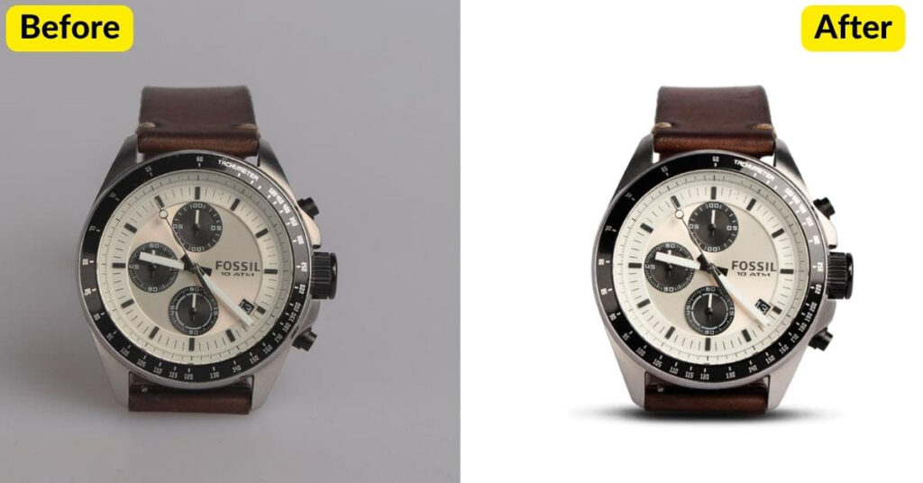 A Watch Before eCommerce Photo Editing