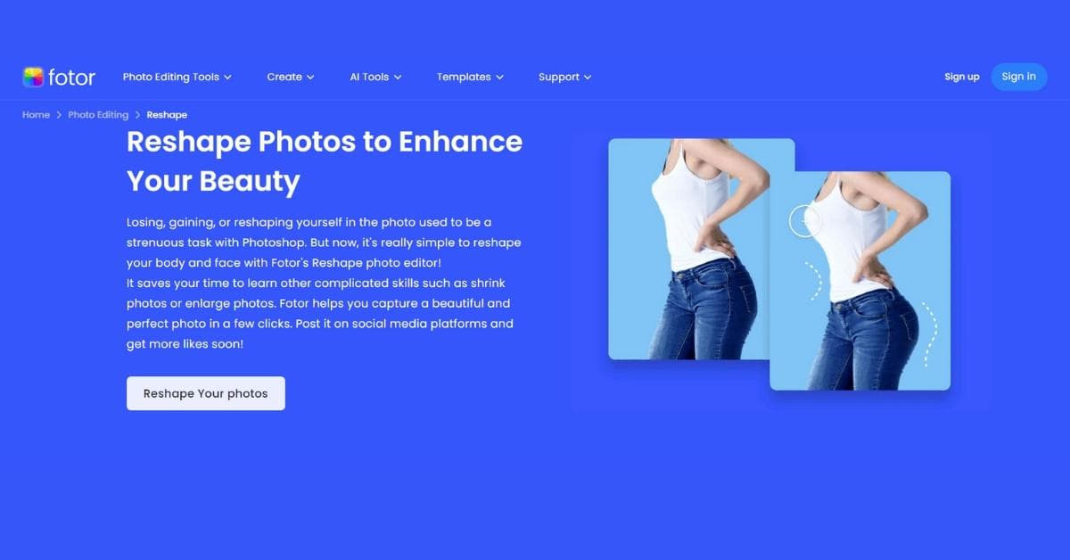 Body Editing Site